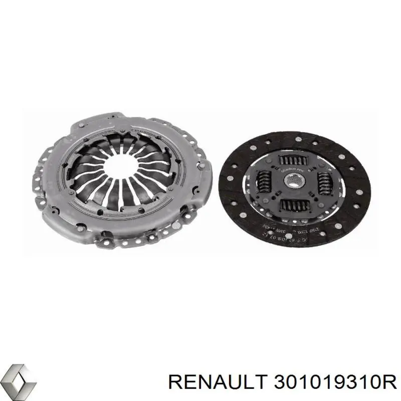Compre 301019310R Renault (RVI) Kit de embraiagem (3 peças)