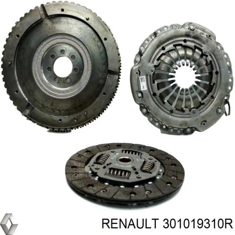Kit de embraiagem (3 peças) Renault (RVI) 301019310R preço, a partir de 152,76 USD