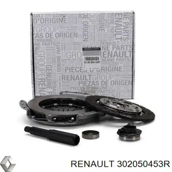 Kit de embraiagem (3 peças) Renault (RVI) 302050453R preço, a partir de 103,50 USD
