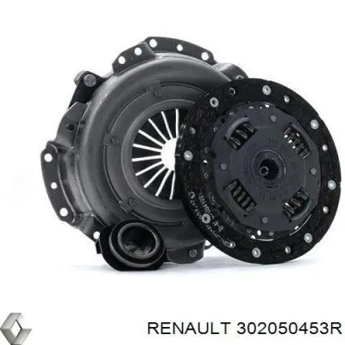 Compre 302050453R Renault (RVI) Kit de embraiagem (3 peças)