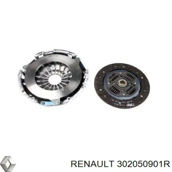 Compre 302050901R Renault (RVI) Kit de embraiagem (3 peças)