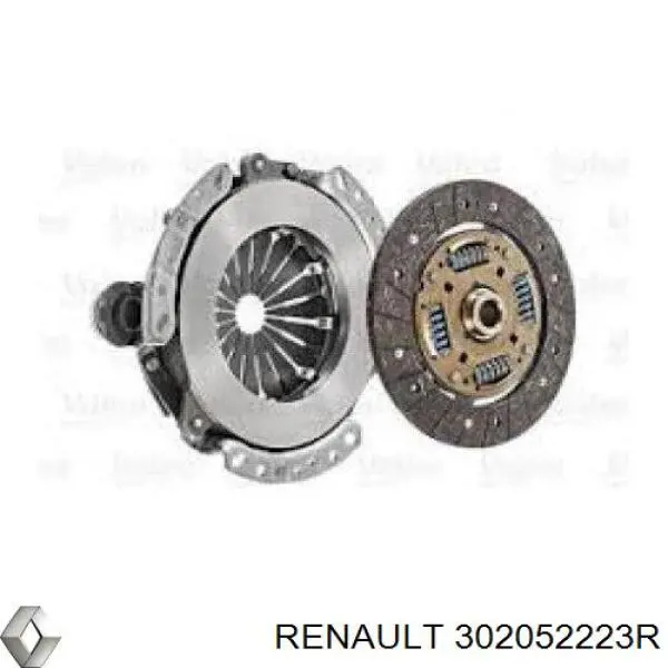 Compre 302052223R Renault (RVI) Kit de embraiagem (3 peças)