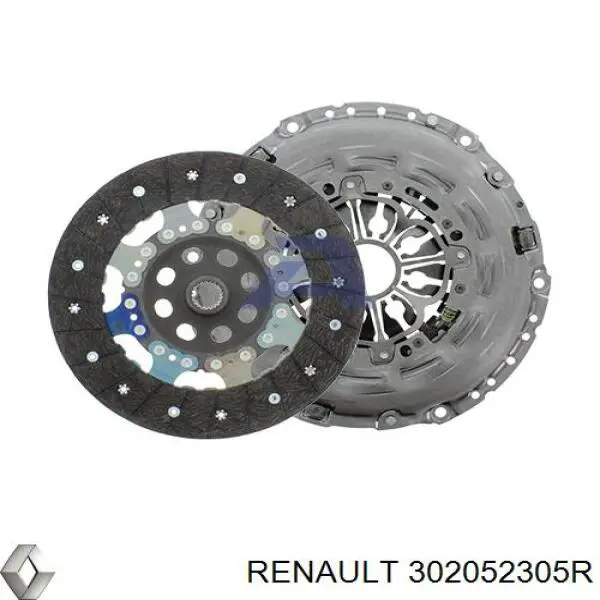 Kit de embraiagem (3 peças) Renault (RVI) 302052305R preço, a partir de 237,65 USD