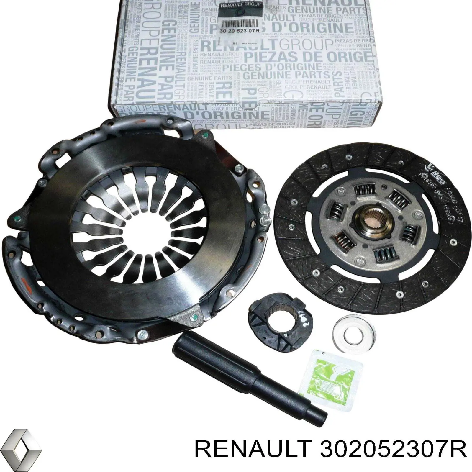 302052307R Renault (RVI) Kit de embraiagem (3 peças)