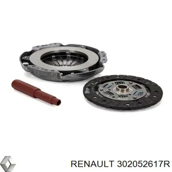 302052617R Renault (RVI) Kit de embraiagem (3 peças)
