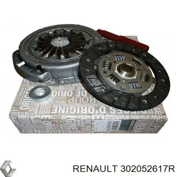 Kit de embraiagem (3 peças) Renault (RVI) 302052617R preço, a partir de 113,31 USD
