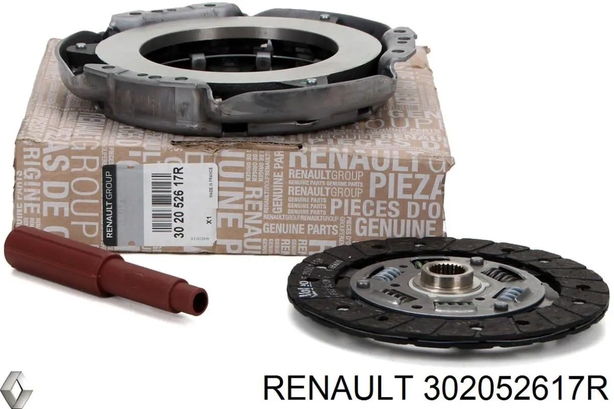 Compre 302052617R Renault (RVI) Kit de embraiagem (3 peças)