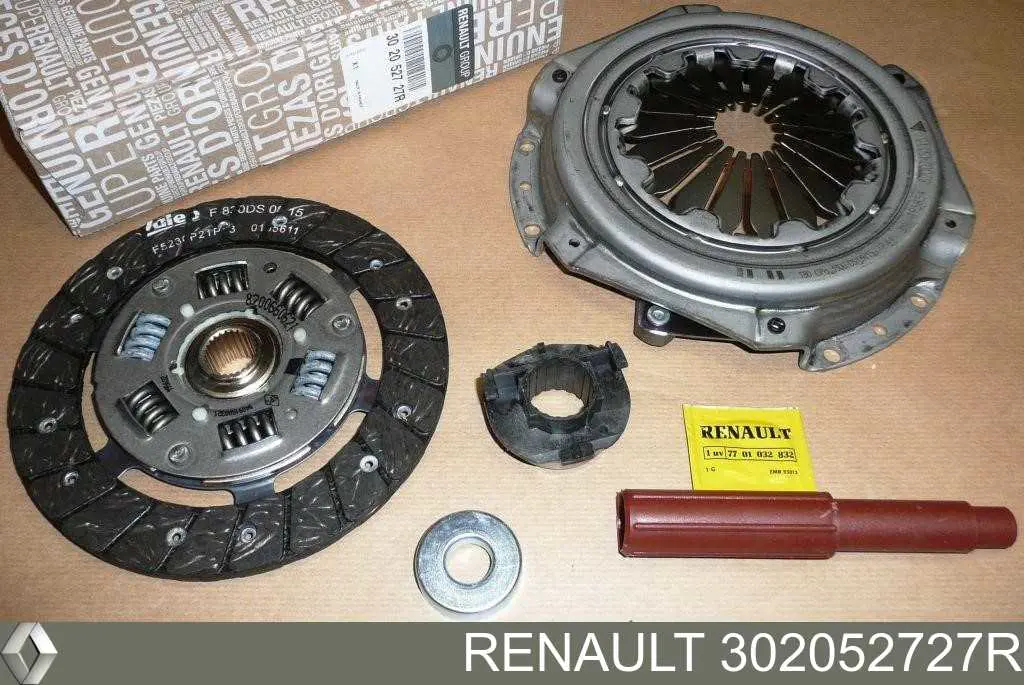 Kit de embraiagem (3 peças) Renault (RVI) 302052727R preço, a partir de 82,72 USD