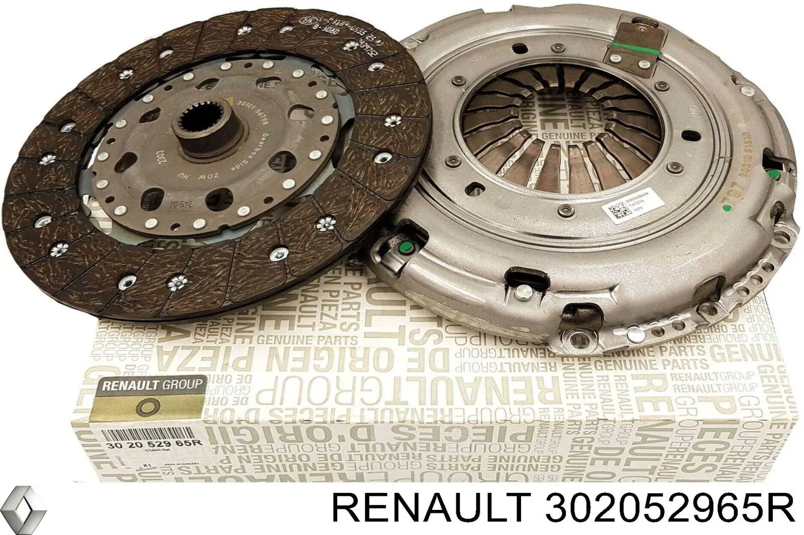 Compre 302052965R Renault (RVI) Kit de embraiagem (3 peças)