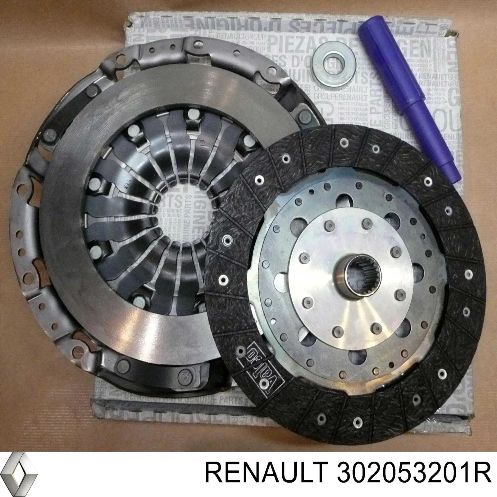 302053201R Renault (RVI) Kit de embraiagem (3 peças)
