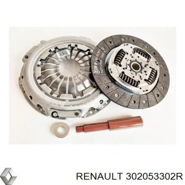Kit de embraiagem (3 peças) Renault (RVI) 302053302R preço, a partir de 163,79 USD