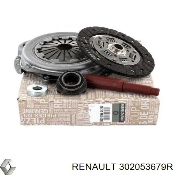 Compre 302053679R Renault (RVI) Kit de embraiagem (3 peças)