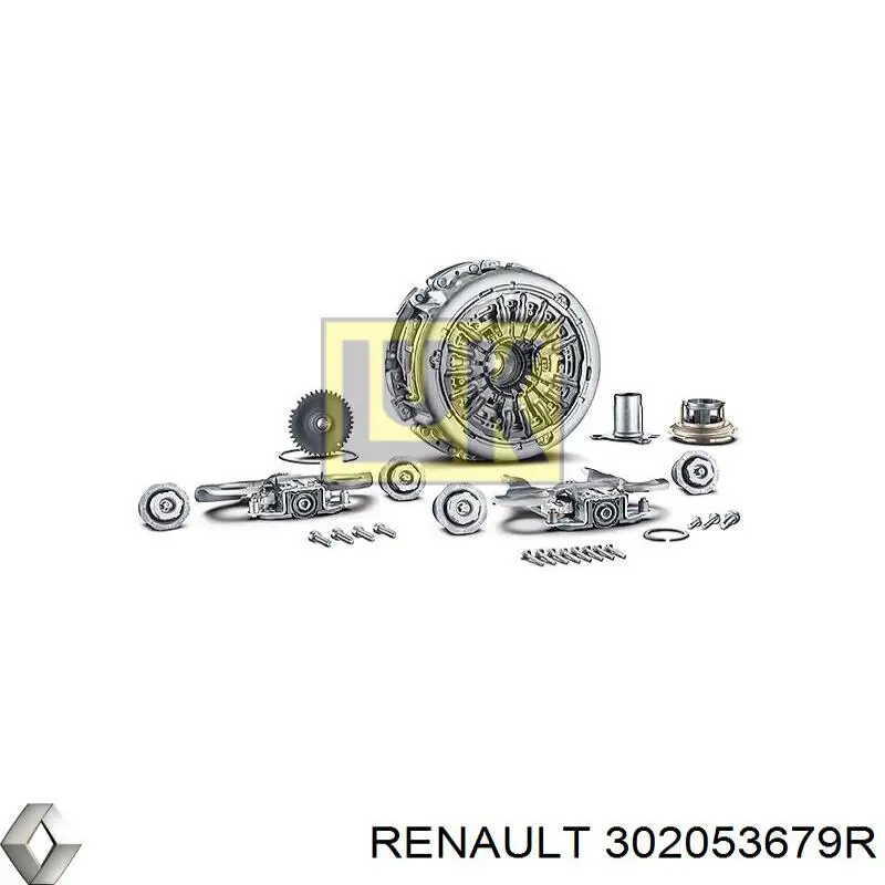 Kit de embraiagem (3 peças) Renault (RVI) 302053679R preço, a partir de 290,85 USD