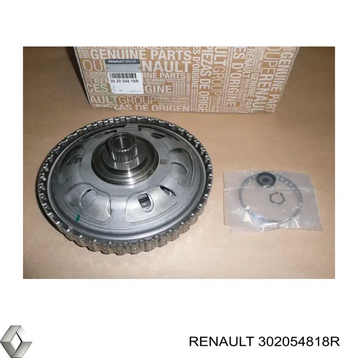 302054818R Renault (RVI) Kit de embraiagem (3 peças)