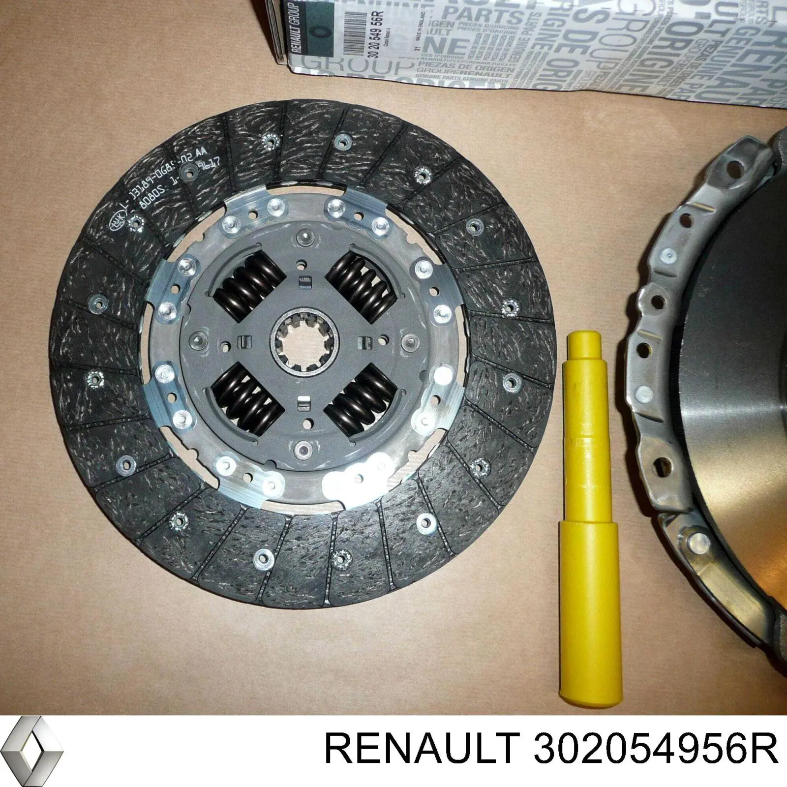 Compre 302054956R Renault (RVI) Kit de embraiagem (3 peças)