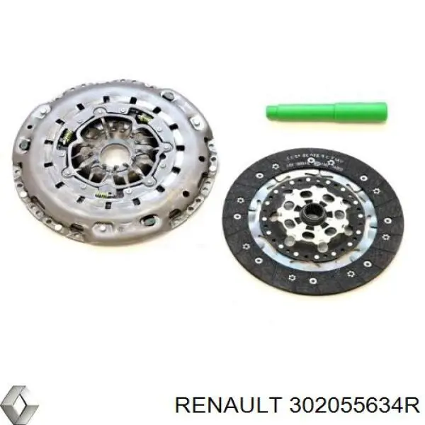 Kit de embraiagem (3 peças) Renault (RVI) 302055634R preço, a partir de 220,25 USD