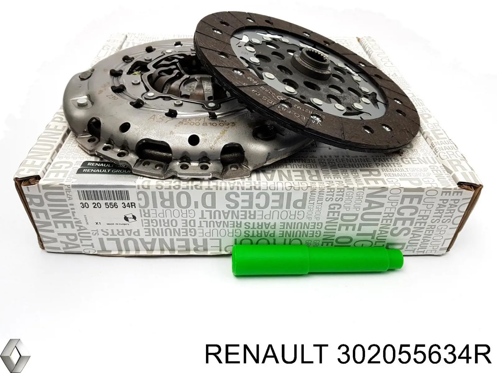 302055634R Renault (RVI) Kit de embraiagem (3 peças)
