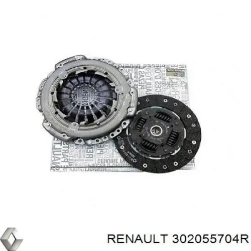 Kit de embraiagem (3 peças) Renault (RVI) 302055704R preço, a partir de 95,51 USD