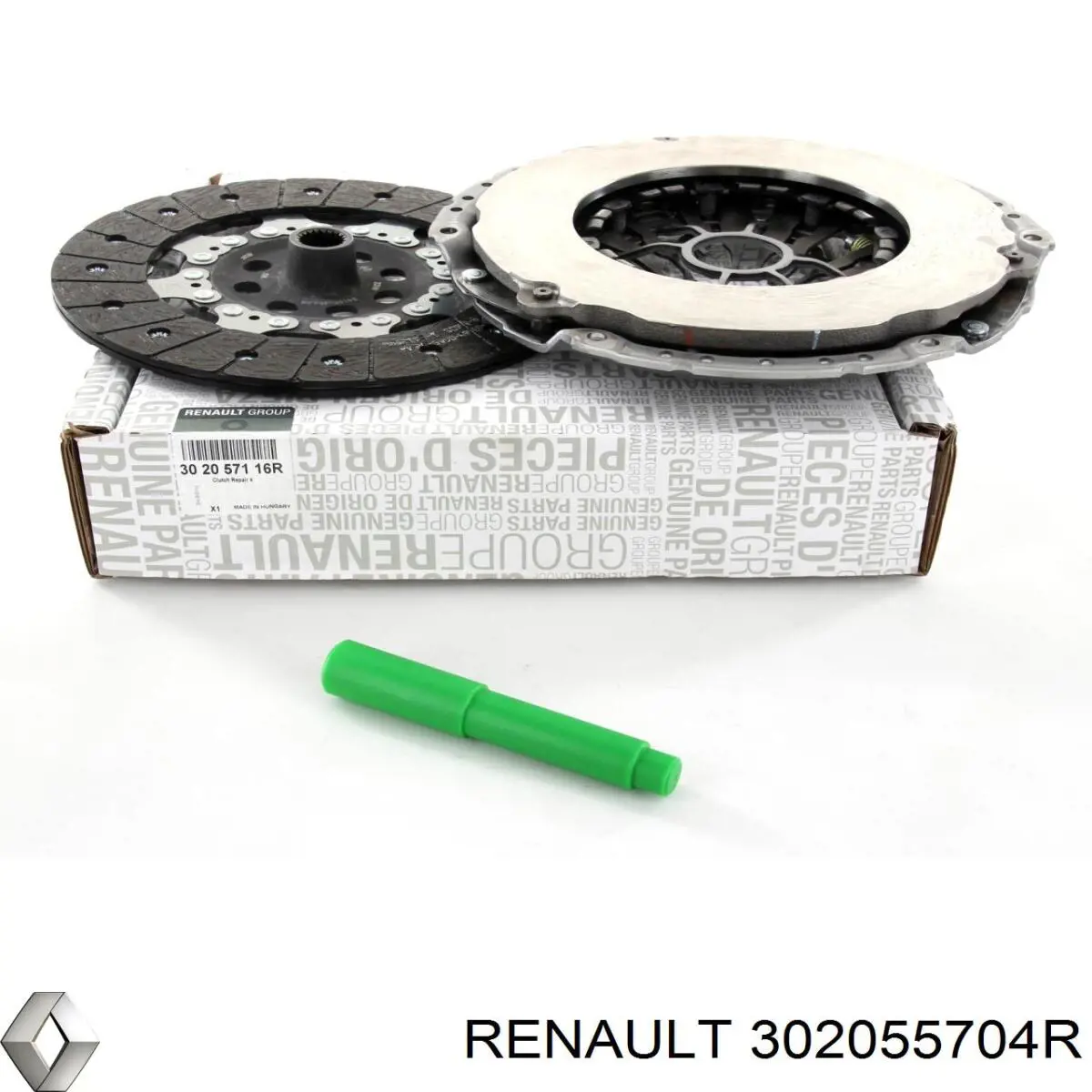 302055704R Renault (RVI) Kit de embraiagem (3 peças)