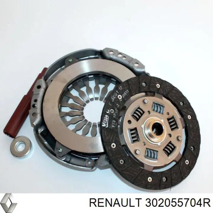 302055704R Renault (RVI) Kit de embraiagem (3 peças)