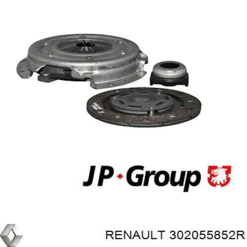 Kit de embraiagem (3 peças) Renault (RVI) 302055852R preço, a partir de 65,13 USD