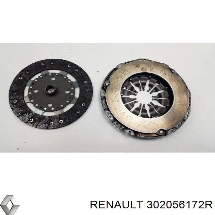 302056172R Renault (RVI) Kit de embraiagem (3 peças)