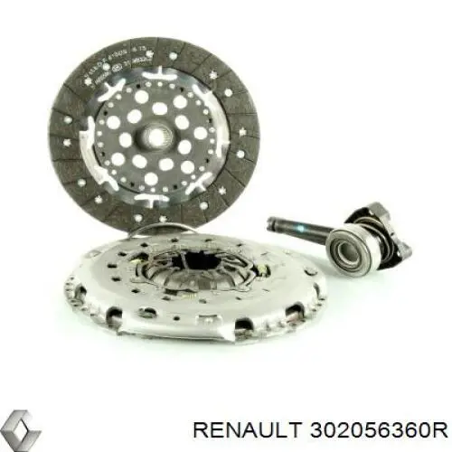 Kit de embraiagem (3 peças) Renault (RVI) 302056360R preço, a partir de 234,95 USD