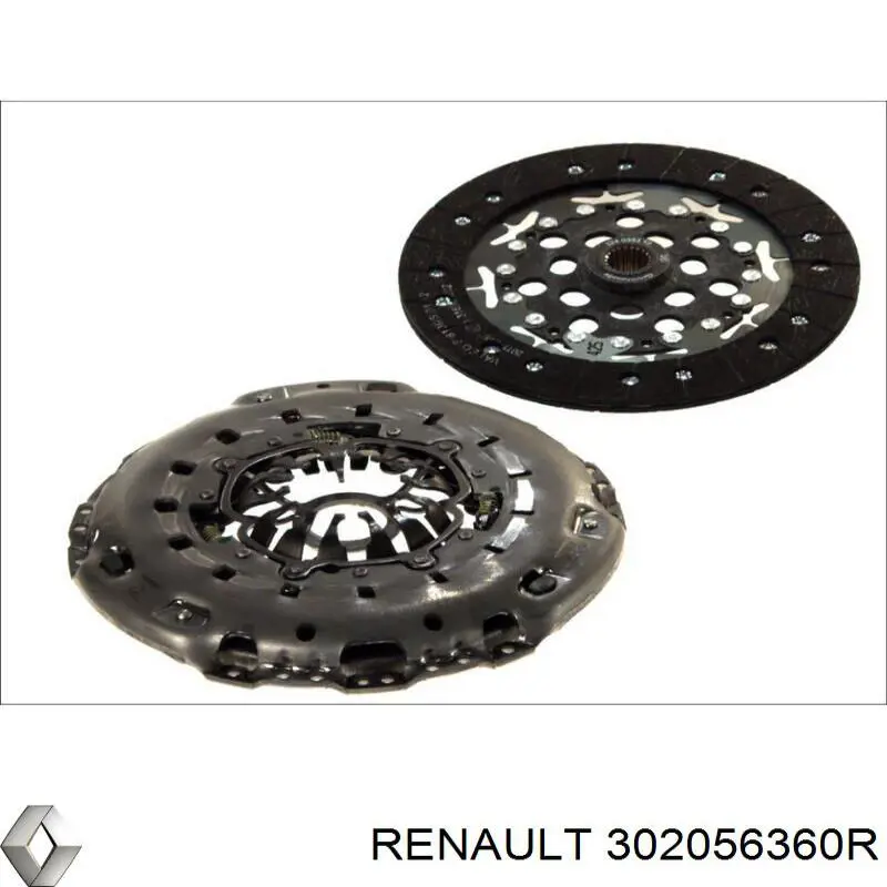Compre 302056360R Renault (RVI) Kit de embraiagem (3 peças)