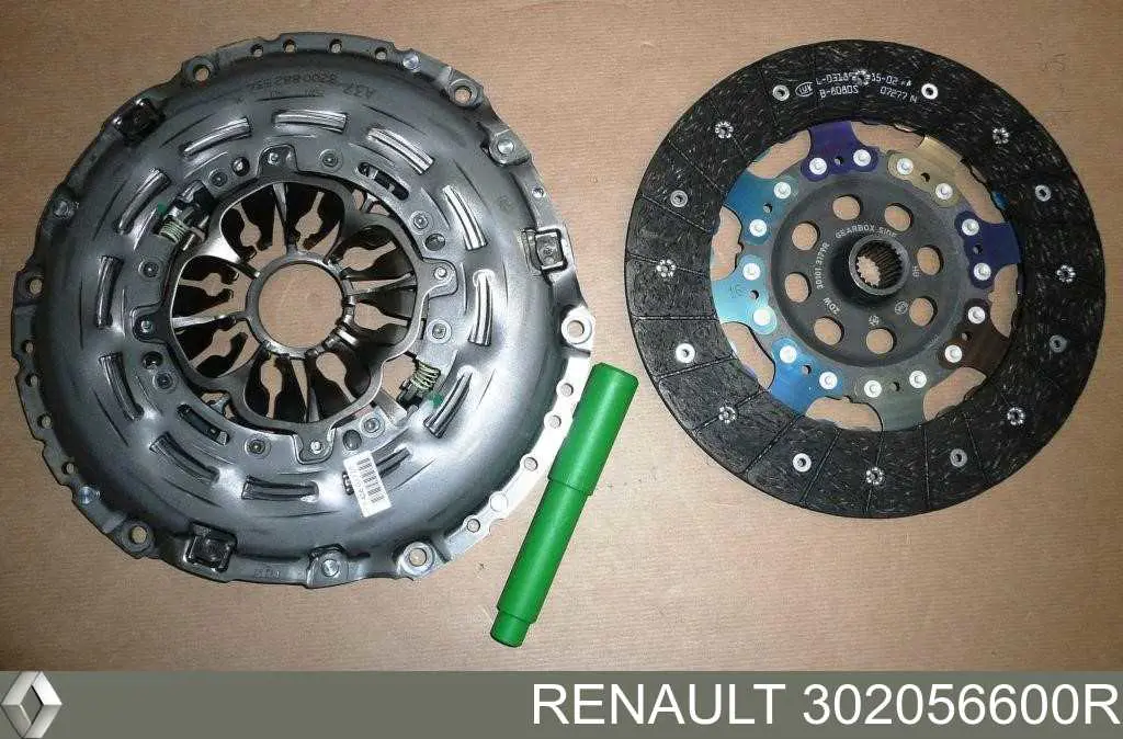 Compre 302056600R Renault (RVI) Kit de embraiagem (3 peças)