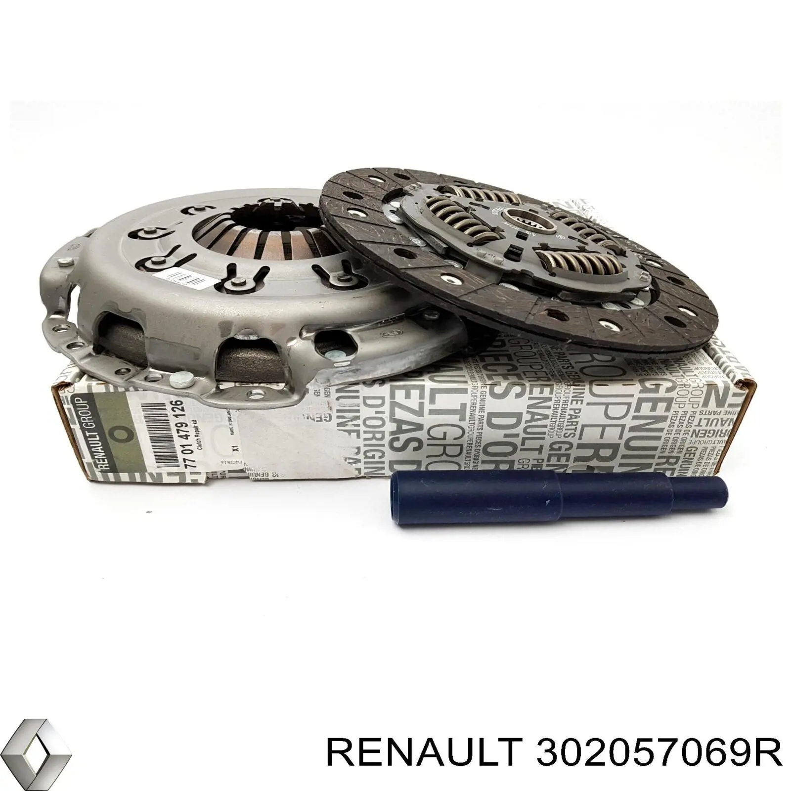 302057069R Renault (RVI) Kit de embraiagem (3 peças)