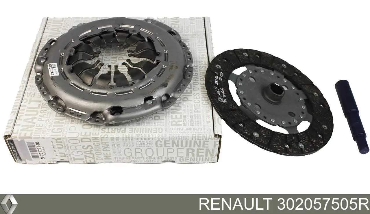 302057505R Renault (RVI) Kit de embraiagem (3 peças)