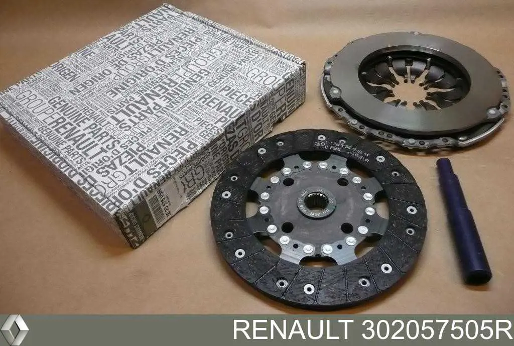 Kit de embraiagem (3 peças) Renault (RVI) 302057505R preço, a partir de 105,08 USD