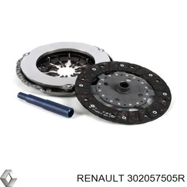 Compre 302057505R Renault (RVI) Kit de embraiagem (3 peças)