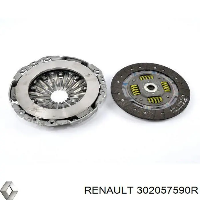 Kit de embraiagem (3 peças) Renault (RVI) 302057590R preço, a partir de 310,70 USD