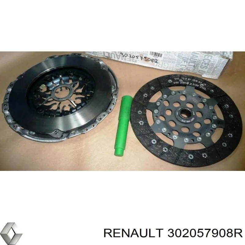 Compre 302057908R Renault (RVI) Kit de embraiagem (3 peças)