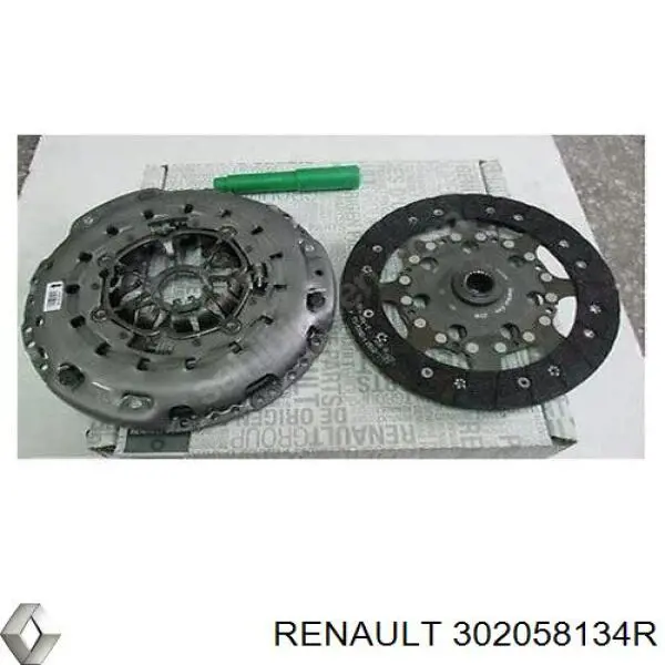 Kit de embraiagem (3 peças) Renault (RVI) 302058134R preço, a partir de 252,69 USD