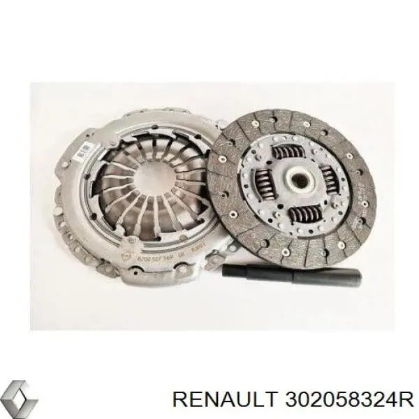 Compre 302058324R Renault (RVI) Kit de embraiagem (3 peças)