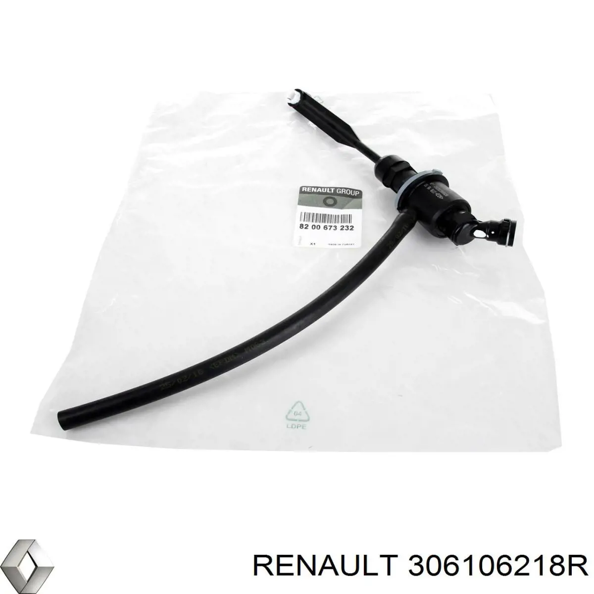 306106218R Renault (RVI) Cilindro mestre de embraiagem