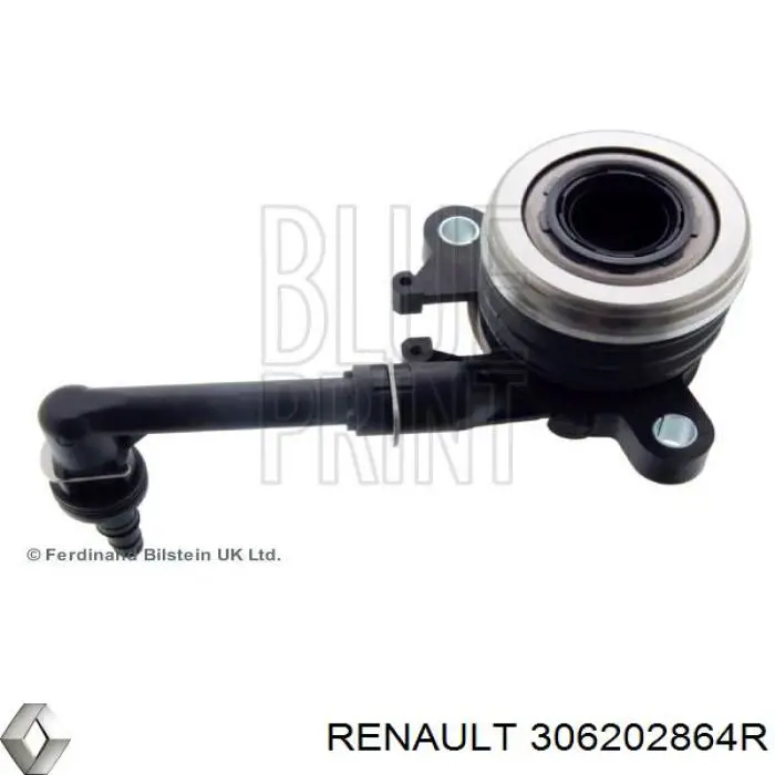 Compre 306202864R Renault (RVI) Cilindro de trabalho de embraiagem montado com rolamento de desengate