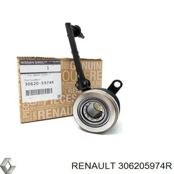 306205974R Renault (RVI) Cilindro de trabalho de embraiagem montado com rolamento de desengate