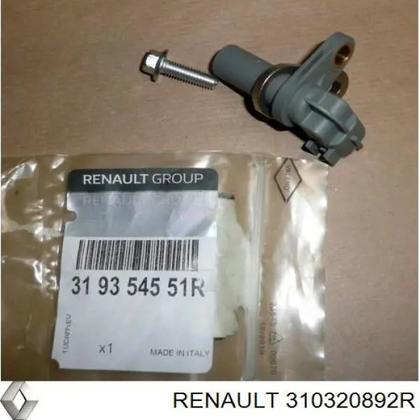 310320892R Renault (RVI) Servomotor de controlo da Caixa Automática de Mudança (motor de passo)