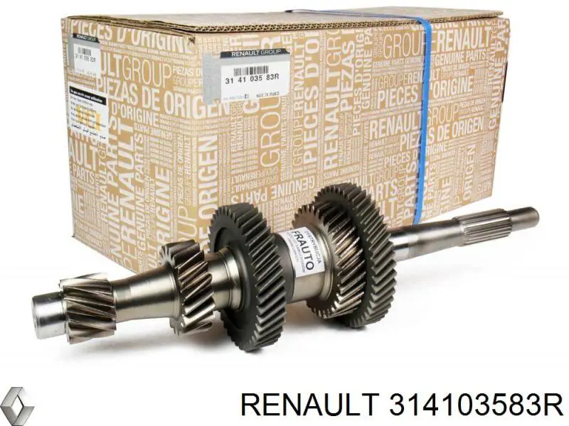 Eixo primário da caixa de câmbio Renault (RVI) 314103583R preço, a partir de 638,32 USD