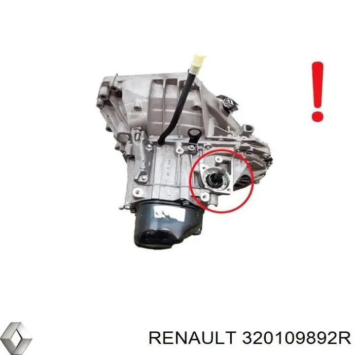 JH3374 Renault (RVI) Caixa de Mudança montada (caixa mecânica de velocidades)