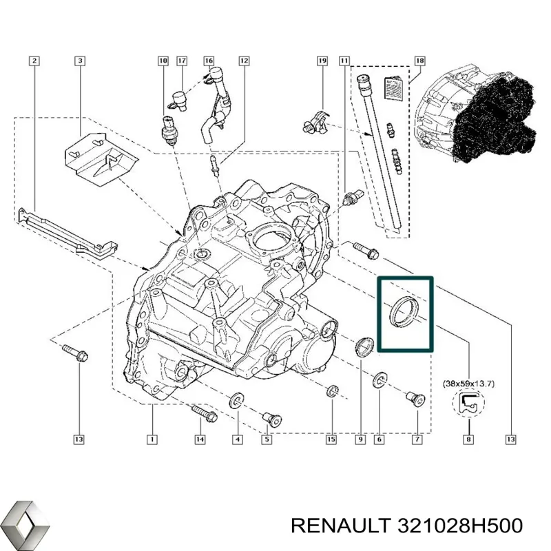 321028H500 Renault (RVI) 