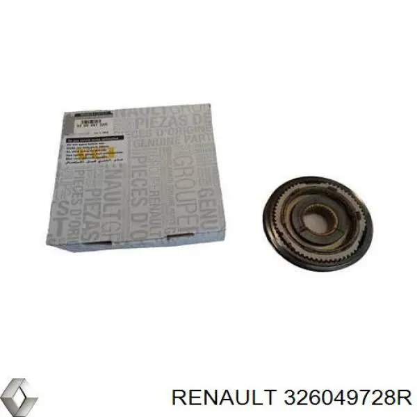 Sincronizador de 1ª/2ª velocidade Renault (RVI) 326049728R preço, a partir de 236,01 USD