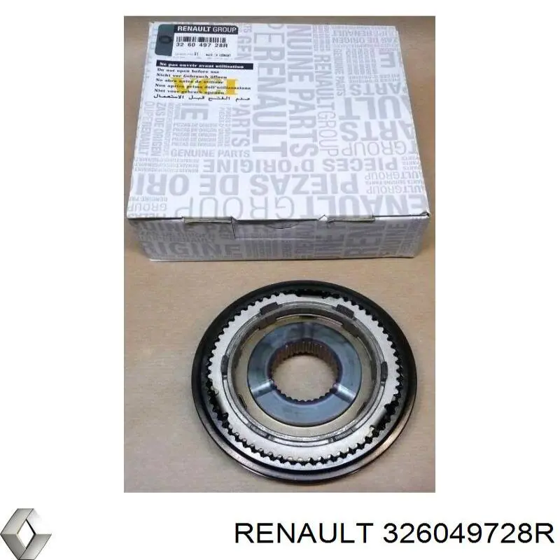 Compre 326049728R Renault (RVI) Sincronizador de 1ª/2ª velocidade