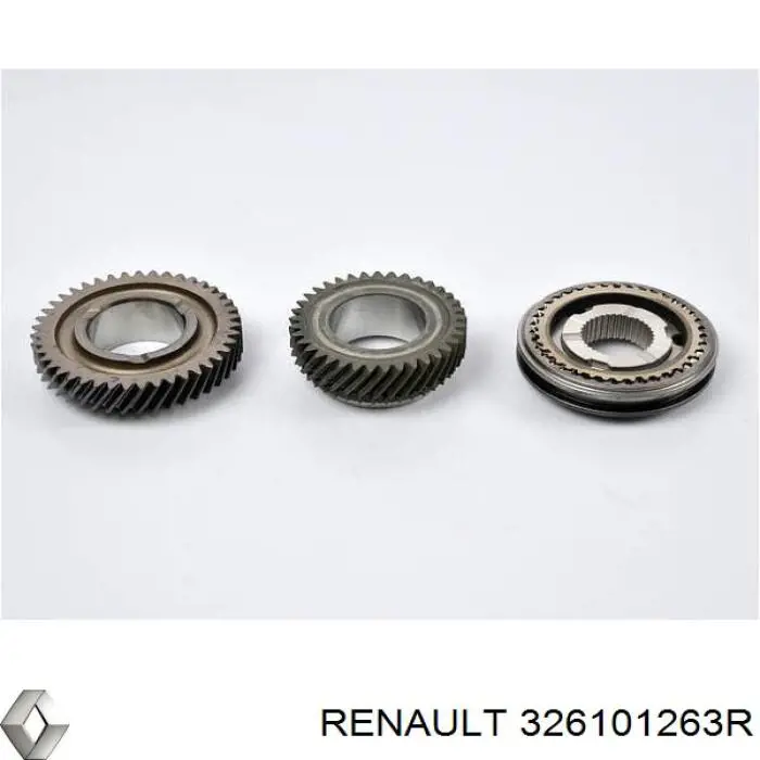Roda dentada motriz de 3ª velocidade Renault (RVI) 326101263R preço, a partir de 294,65 USD