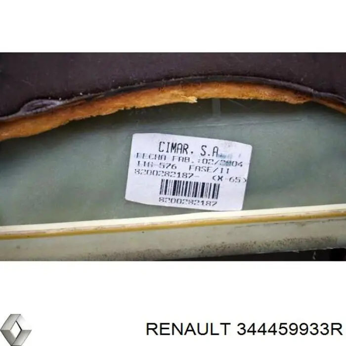 Cabo de mudança (de seleção de velocidade) Renault (RVI) 344459933R preço, a partir de 71,38 USD