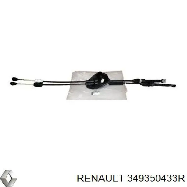 349350433R Renault (RVI) Cabo de mudança duplo