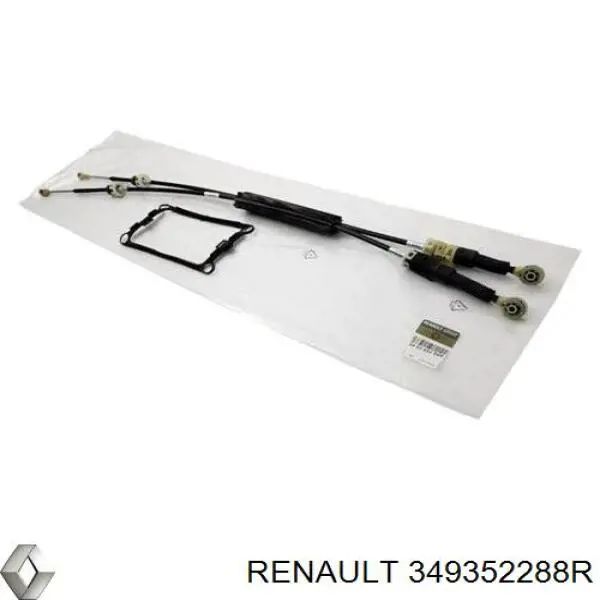 Cabo de mudança (de seleção de velocidade) Renault (RVI) 349352288R preço, a partir de 52,79 USD